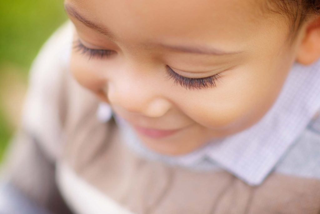 baby boy thick eyelashes Closeup photo of boy's eye lashes
