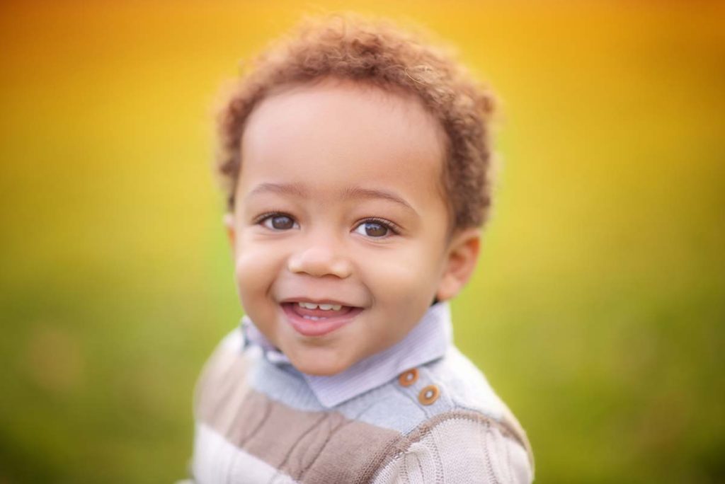 cute boy fall foliage Fall colors set a beautiful backdrop for this baby photograph