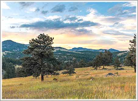 White Ranch Park near Golden, Colorado.